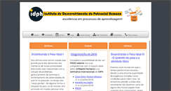 Desktop Screenshot of idph.com.br
